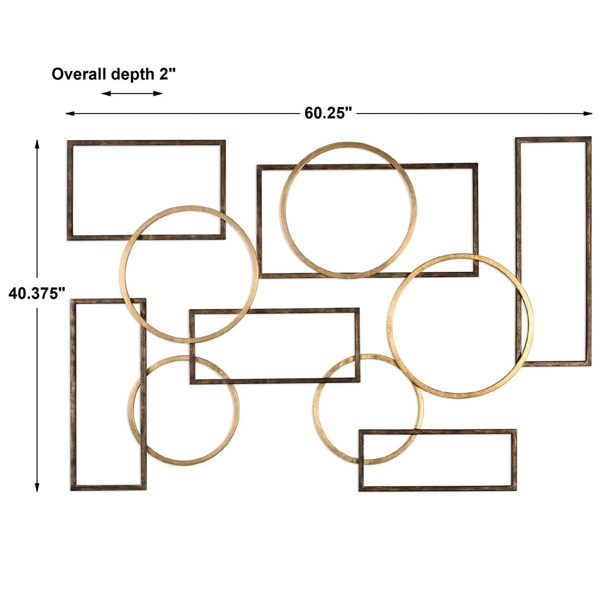 Maerne 60 in. Wall Decor