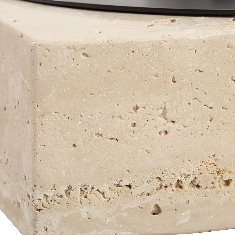 Tinella Square Travertine Box