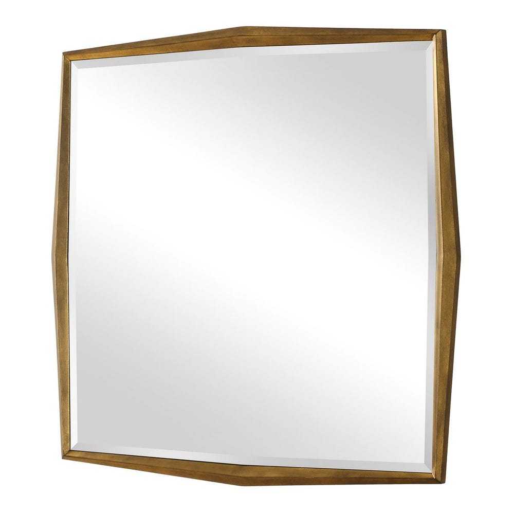 Piave 40 in. Wood Frame Mirror