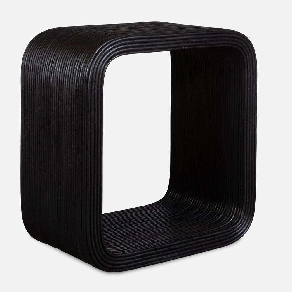 Pardu 25 in. Rattan Accent Table
