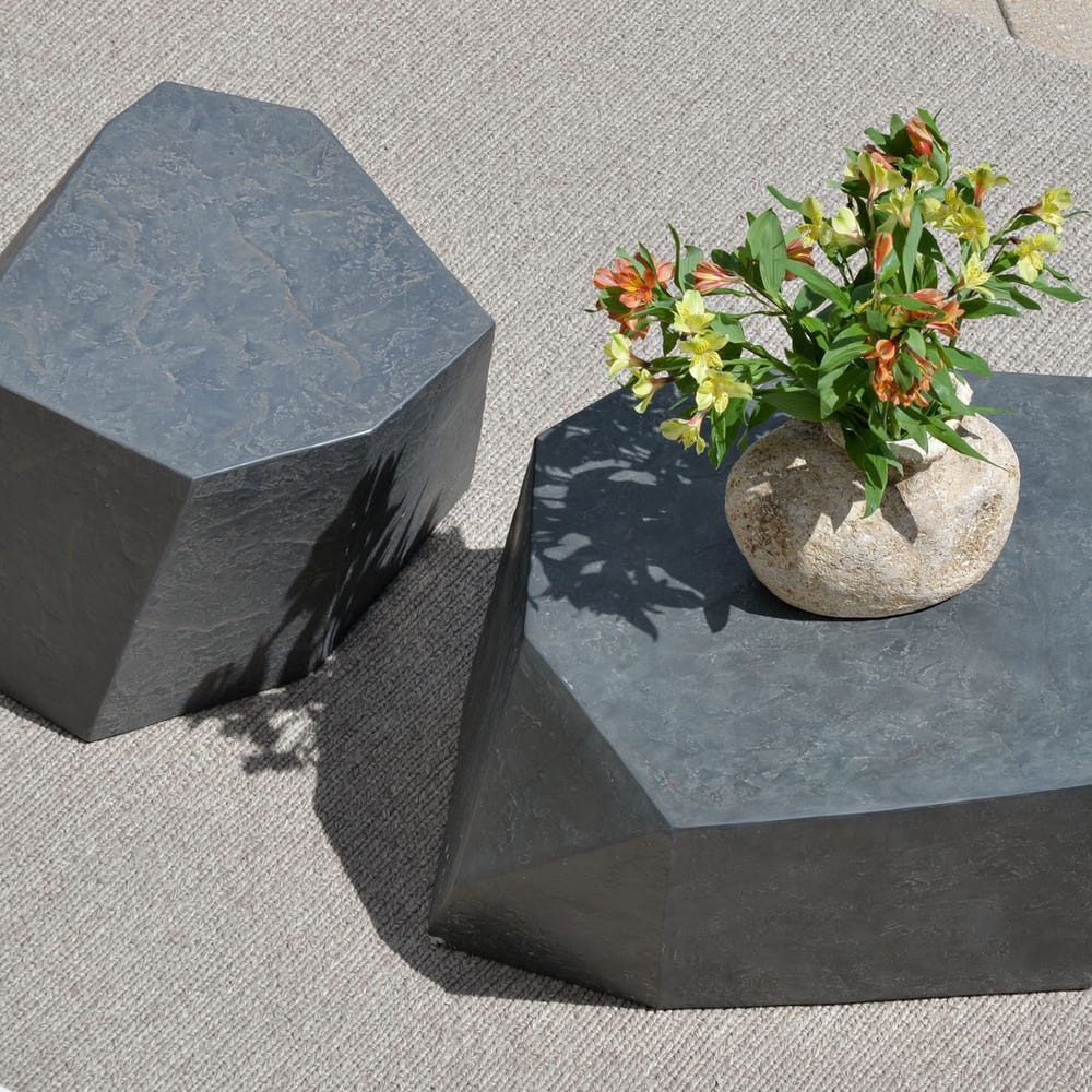 Brunico 38 in. Outdoor Coffee Table