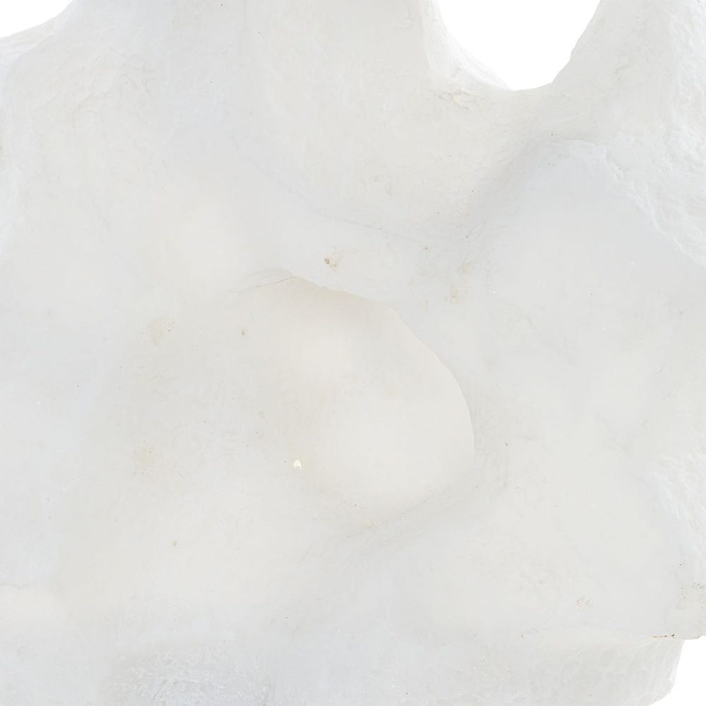 Baggio White Stone Sculptures - Set of 2