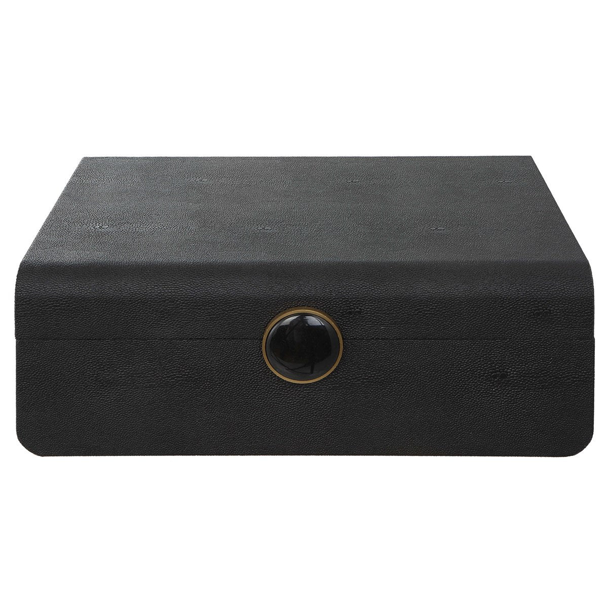Venusio Shagreen Matte Black Box