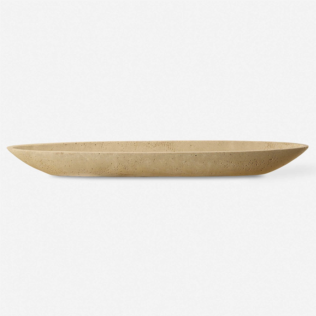 Noale Cast Stone Bowl - Ivory