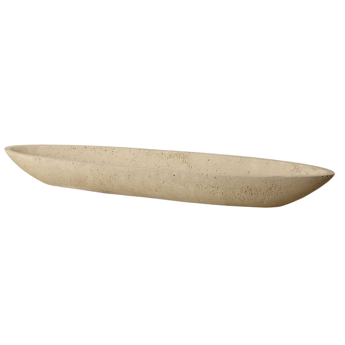 Noale Cast Stone Bowl - Ivory