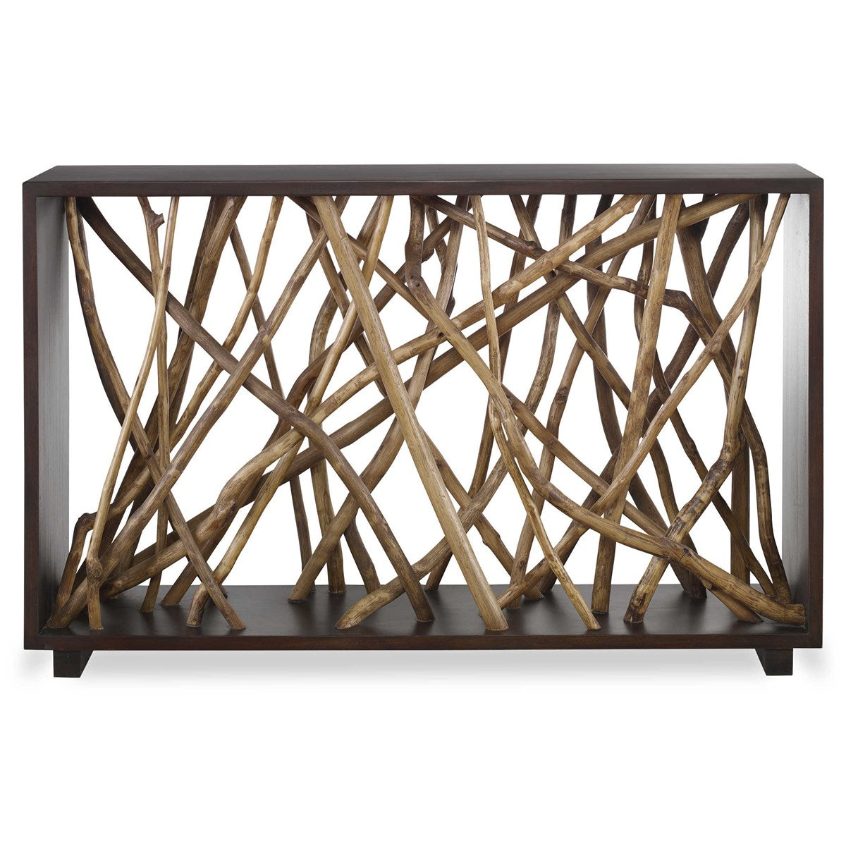 Casale 54 in. Mahogany Console Table