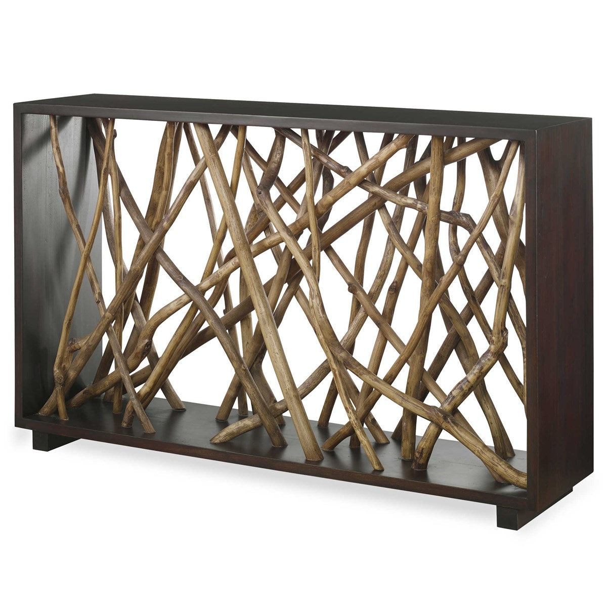 Casale 54 in. Mahogany Console Table