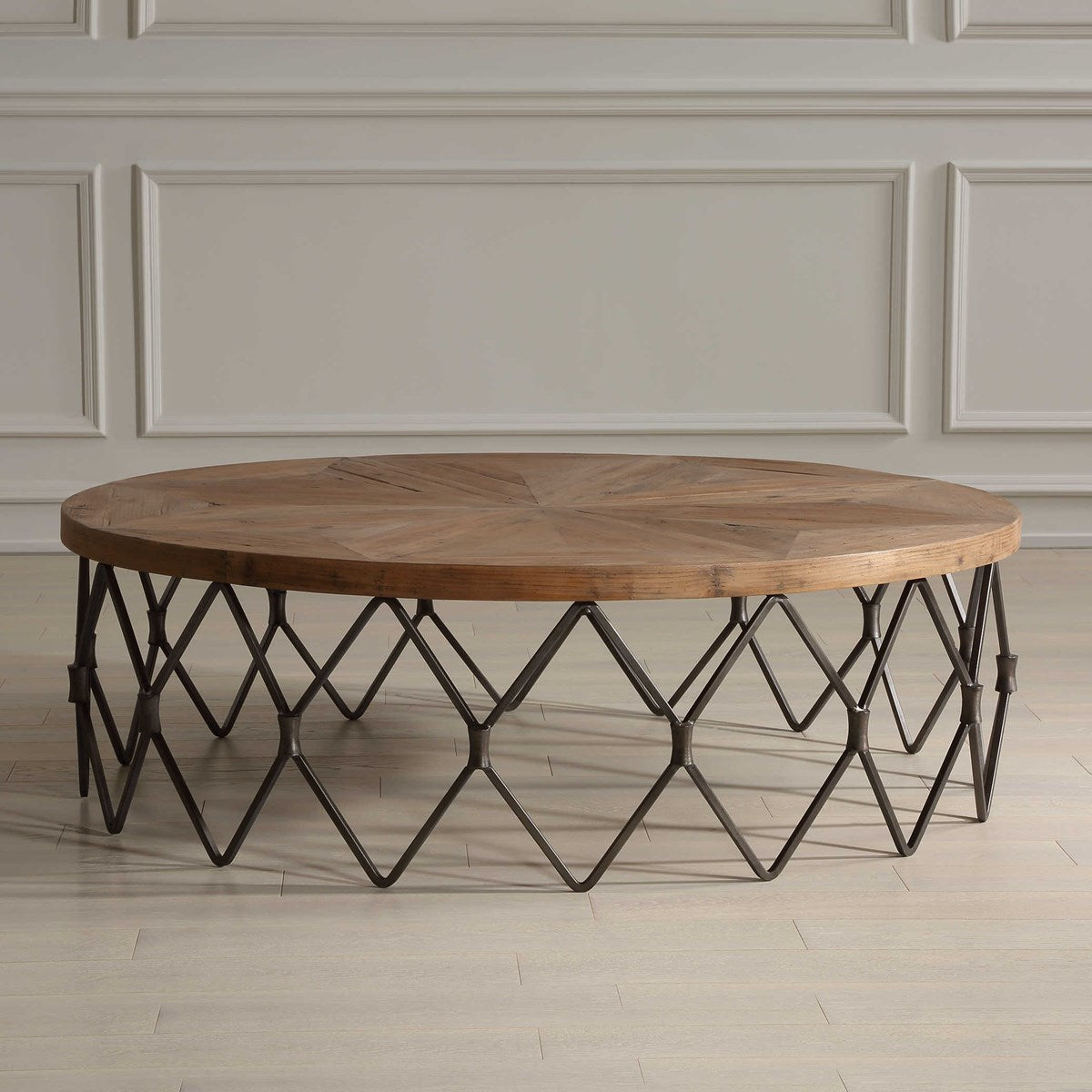 Terni 54 in. Reclaimed Wood Coffee Table