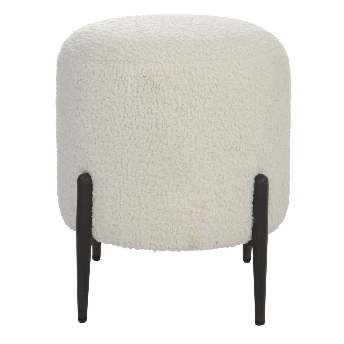 Fraciscio Plush Ottoman