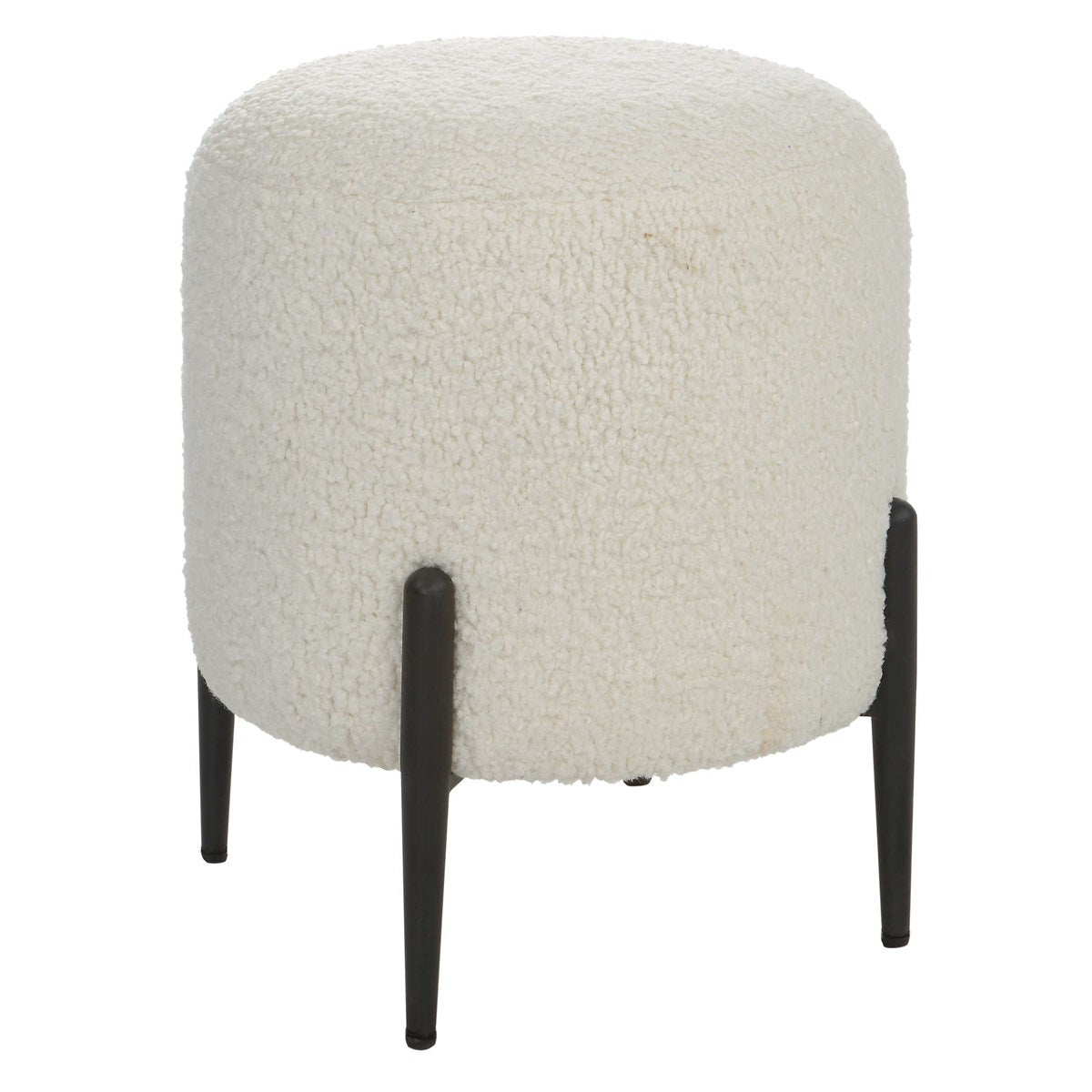 Fraciscio Plush Ottoman