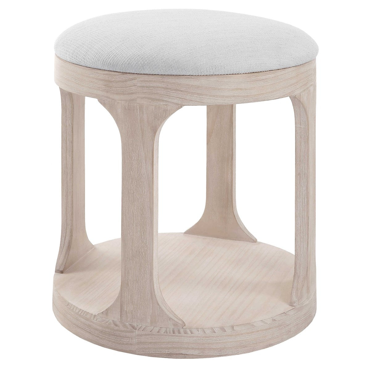 Piana Pine Wood Ottoman