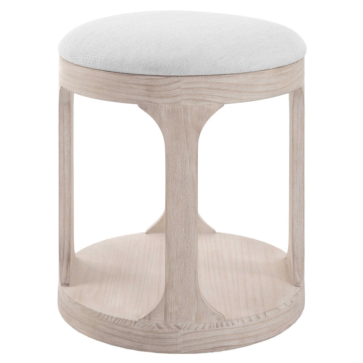 Piana Pine Wood Ottoman