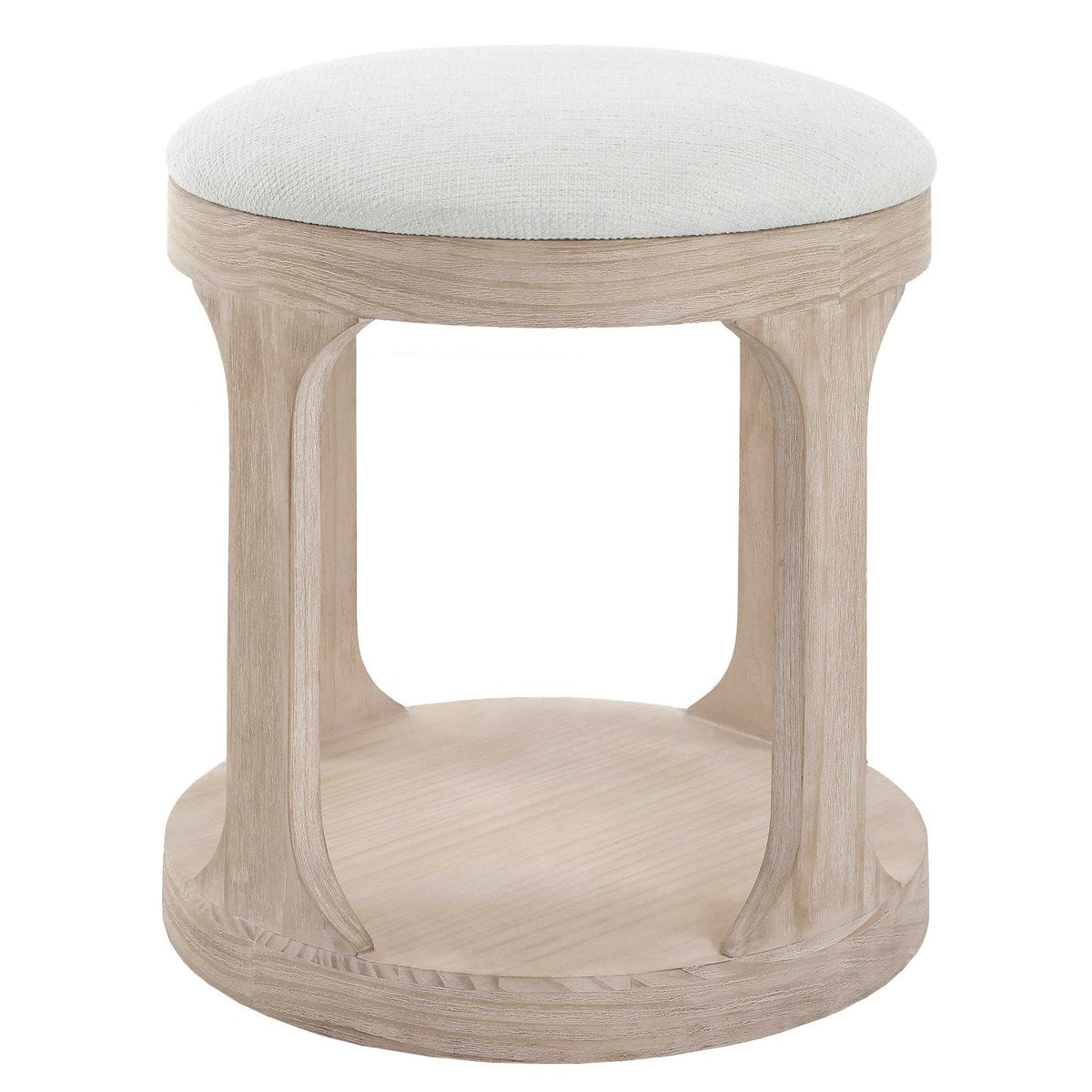 Piana Pine Wood Ottoman