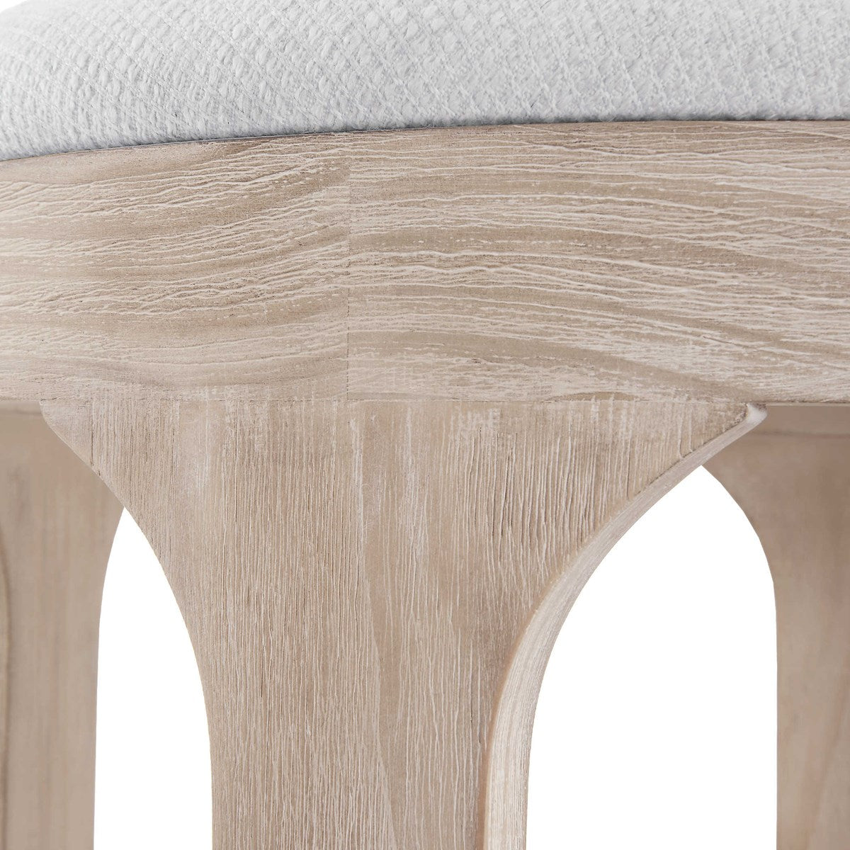 Piana Pine Wood Ottoman