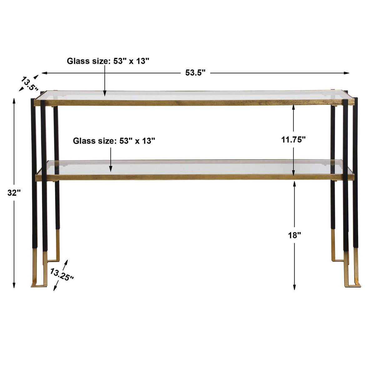 Fonzaso 54 in. Console Table