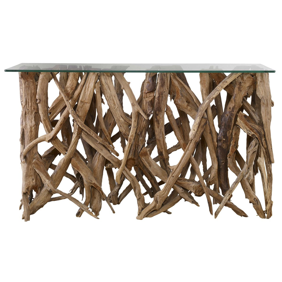Madera 59 in. Teak Wood Console