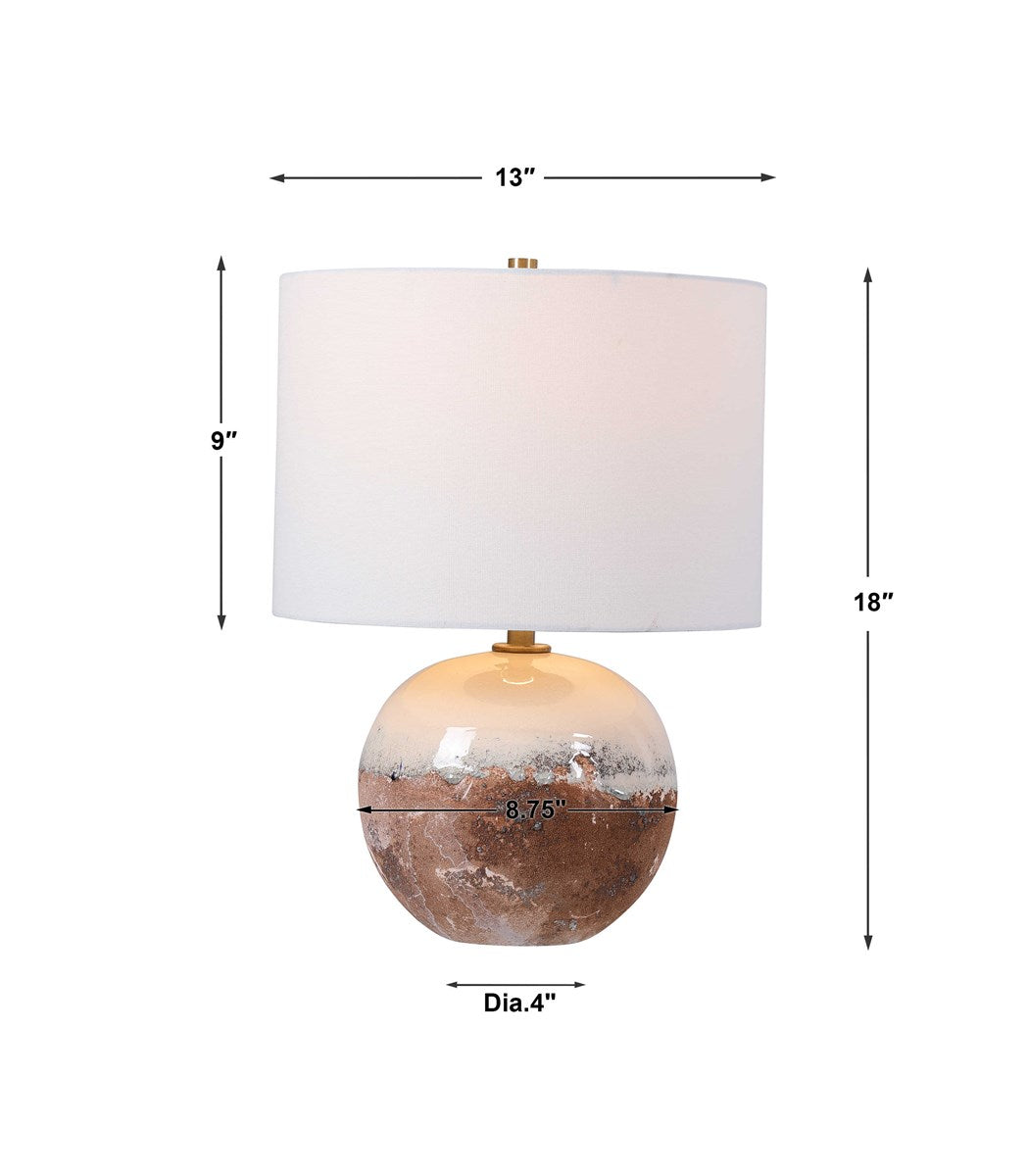 Mameli 18 in. Ceramic Table Lamp