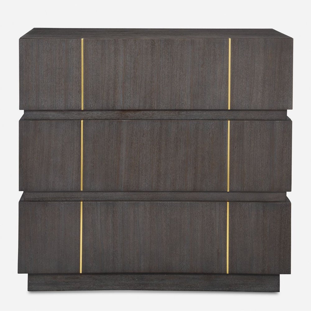 Borsari 37 in. Acacia Veneer Chest