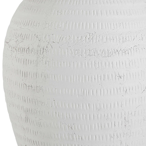 Mazara 29 in. Hand Carved Ceramic Table Lamp
