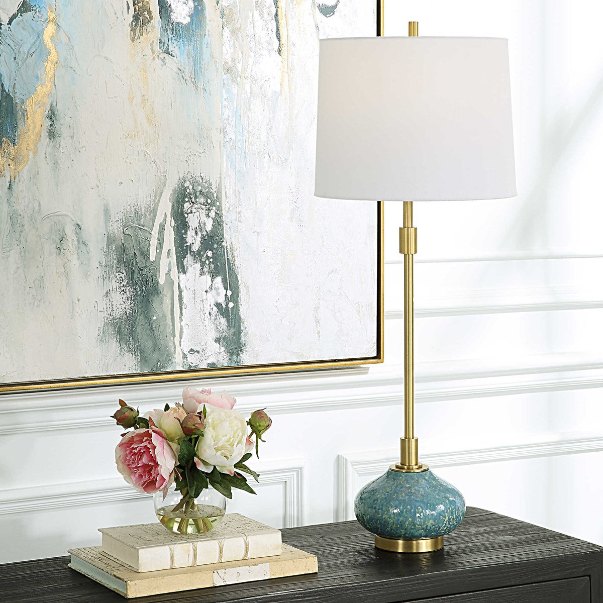Scrivia 34 in. Ceramic Table Lamp