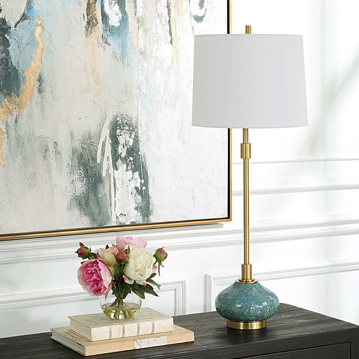 Scrivia 34 in. Ceramic Table Lamp