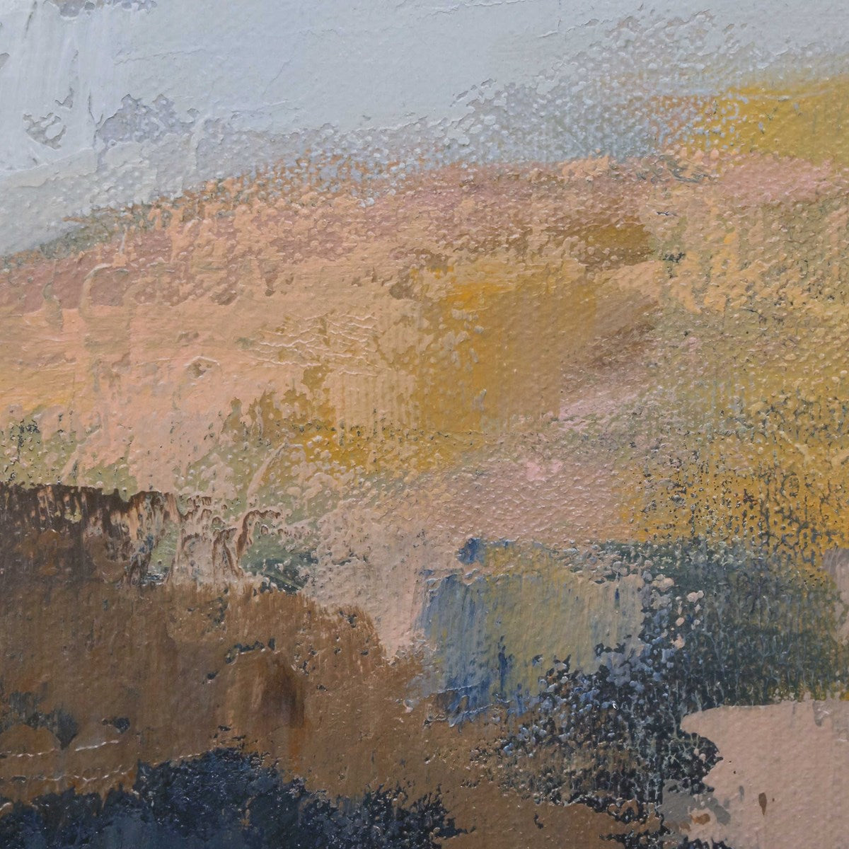 Horizon's Palette 36 in. Framed Prints - Set of 2