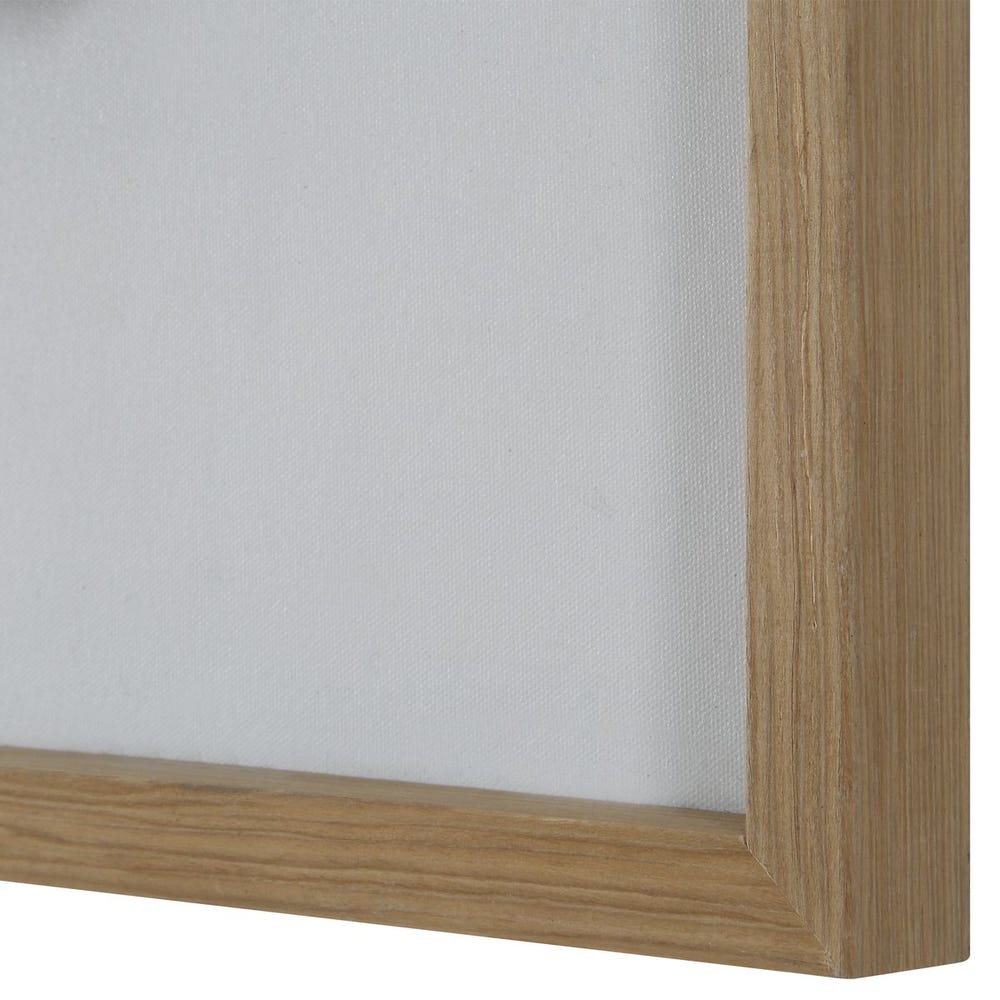Quiet Strata 29 in. Hand Painted Canvas