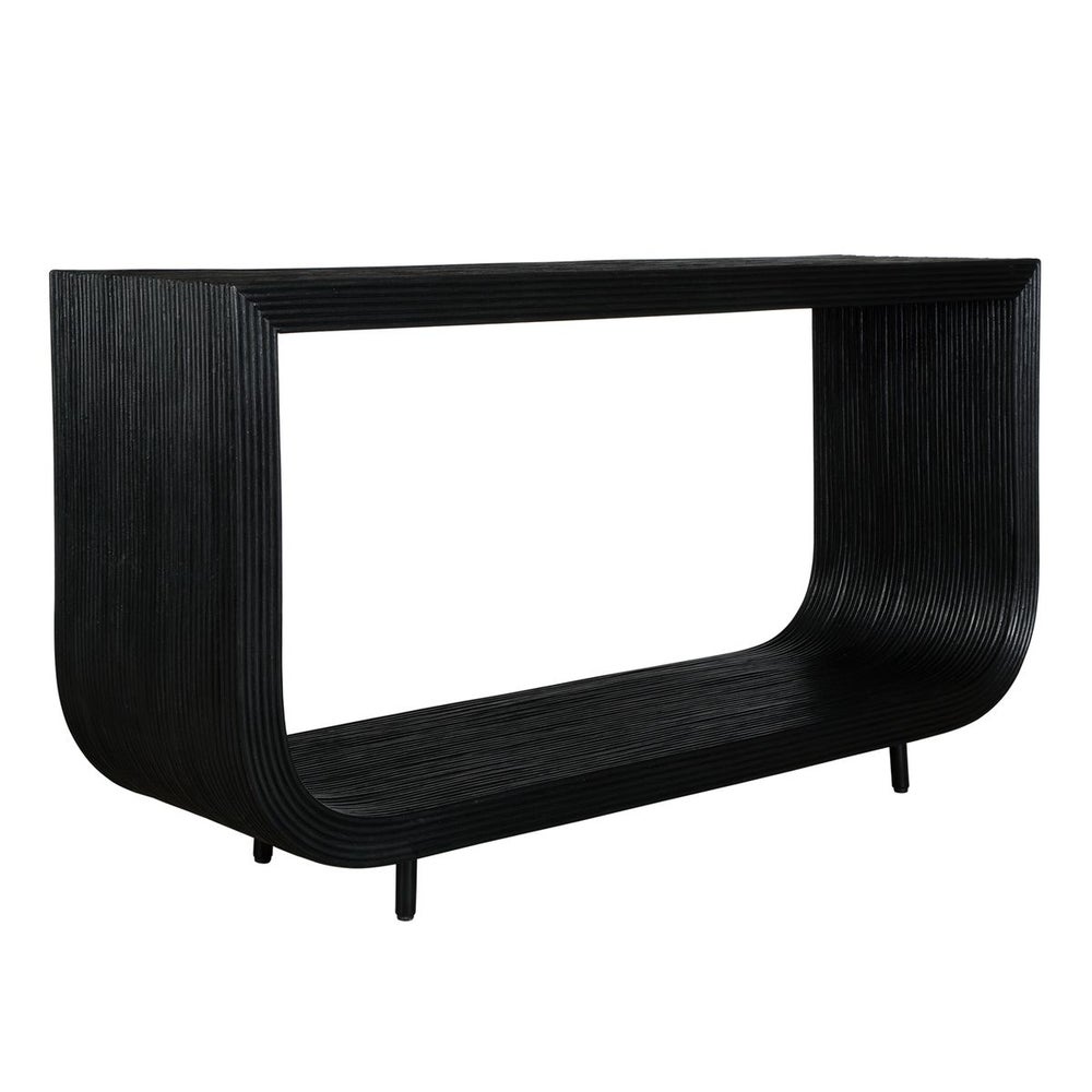 Cascinare 58 in. Rattan Console Table