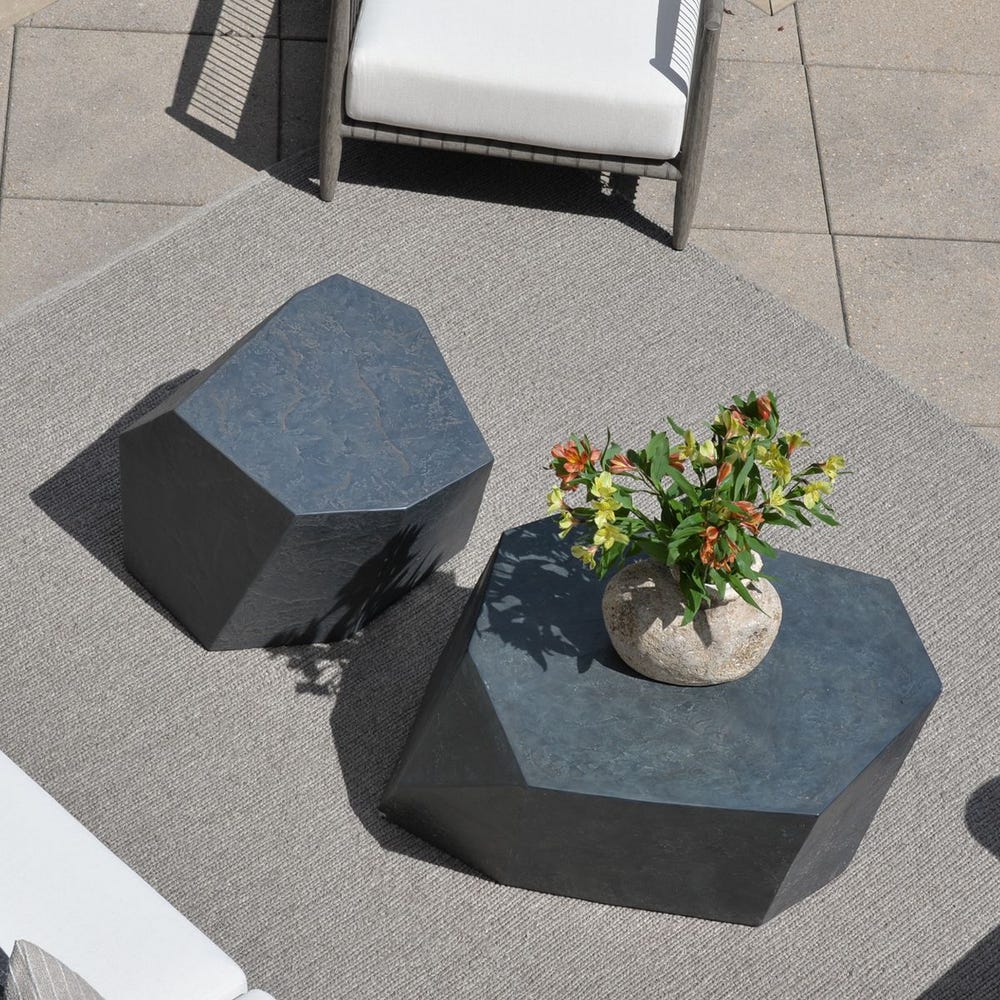 Brunico 24 in. Outdoor Accent Table