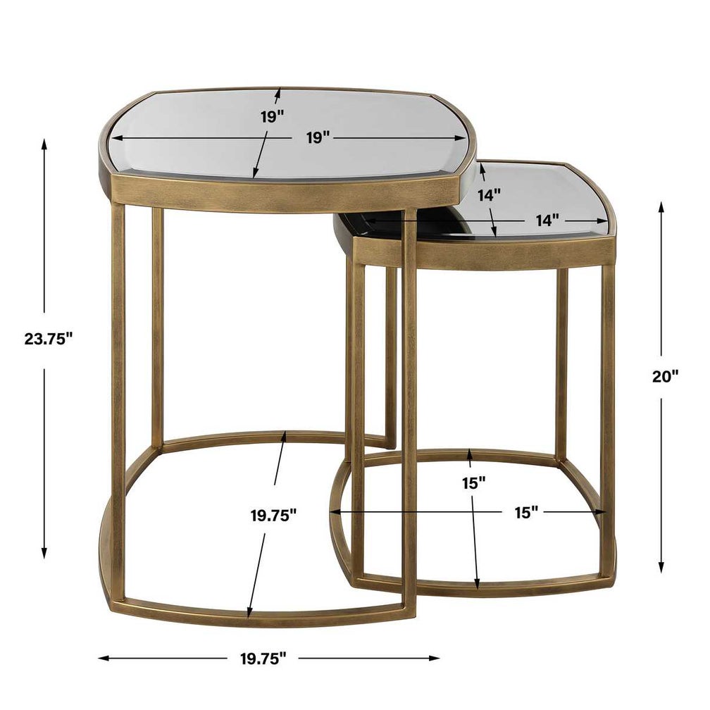 Masanti 24 in. Nesting Tables - Set of 2