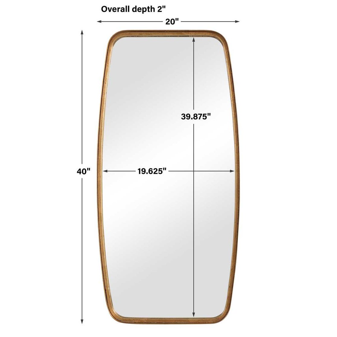 Vignate 40 in. Mirror