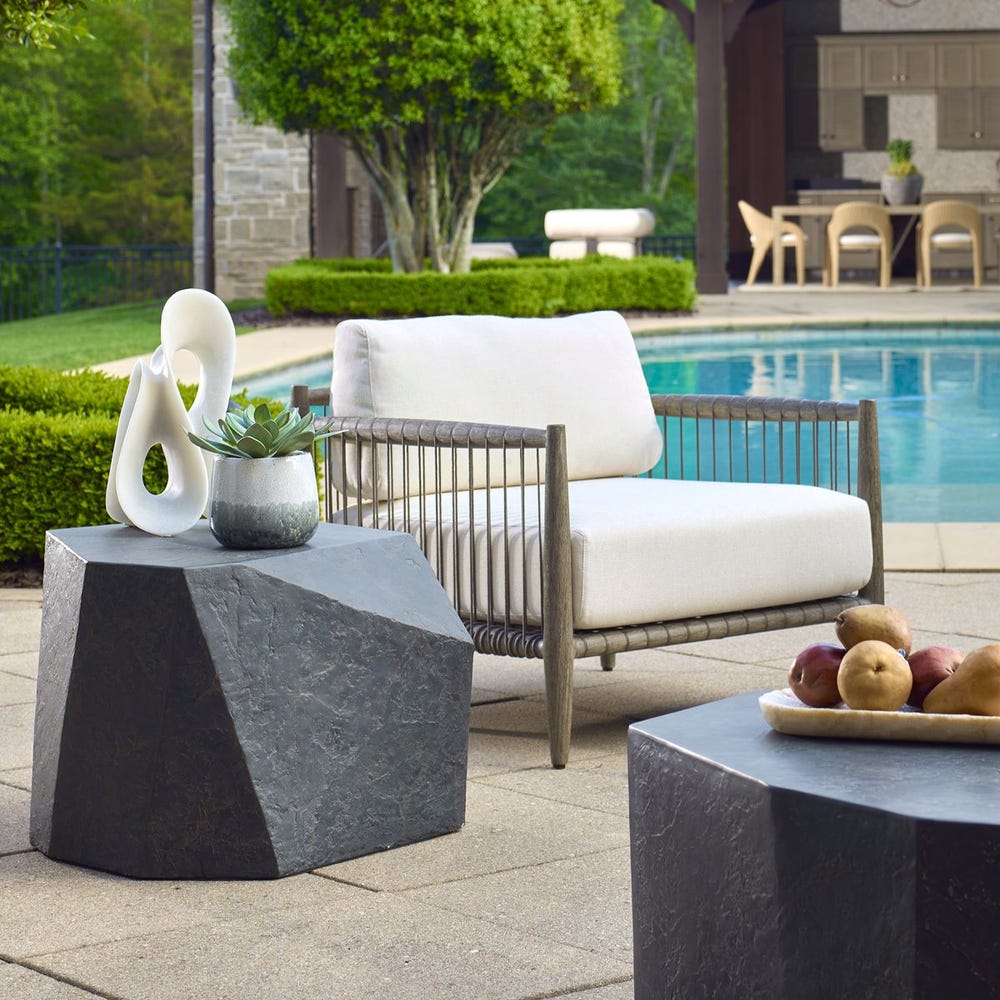 Brunico 24 in. Outdoor Accent Table