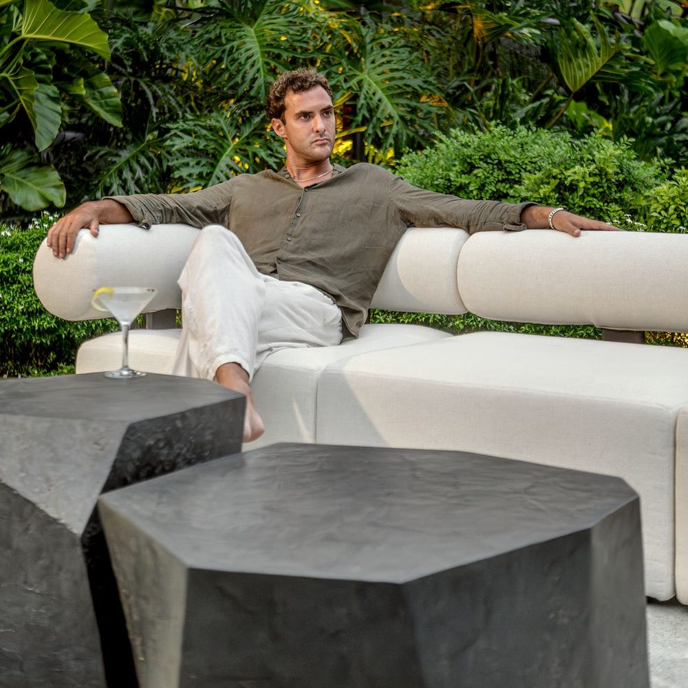 Brunico 24 in. Outdoor Accent Table