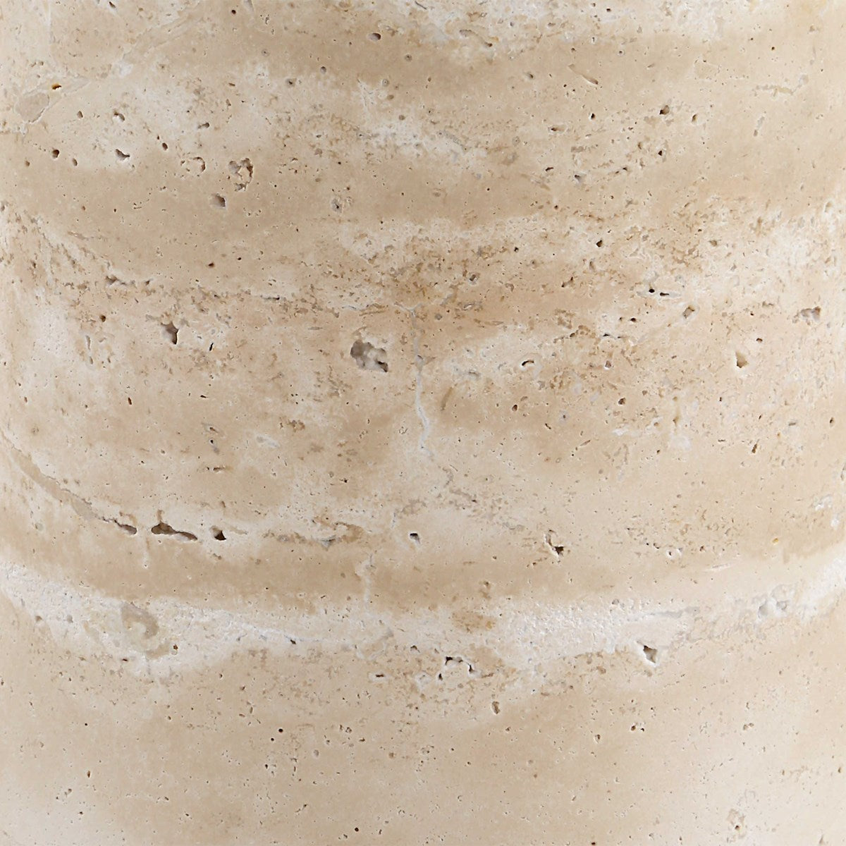 Cerbaia 24 in. Travertine Top Accent Table