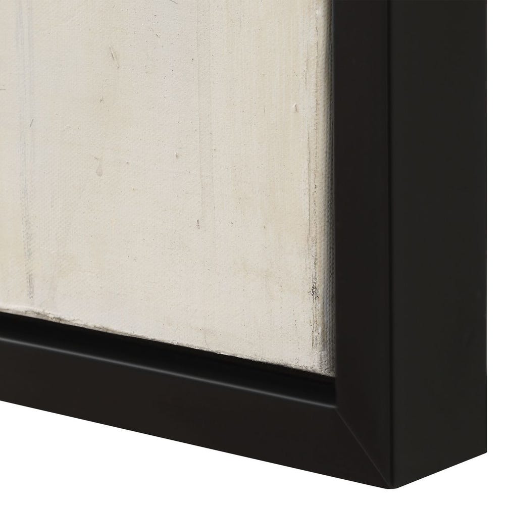 Structured Silence 74 in. Hand Painted Canvas