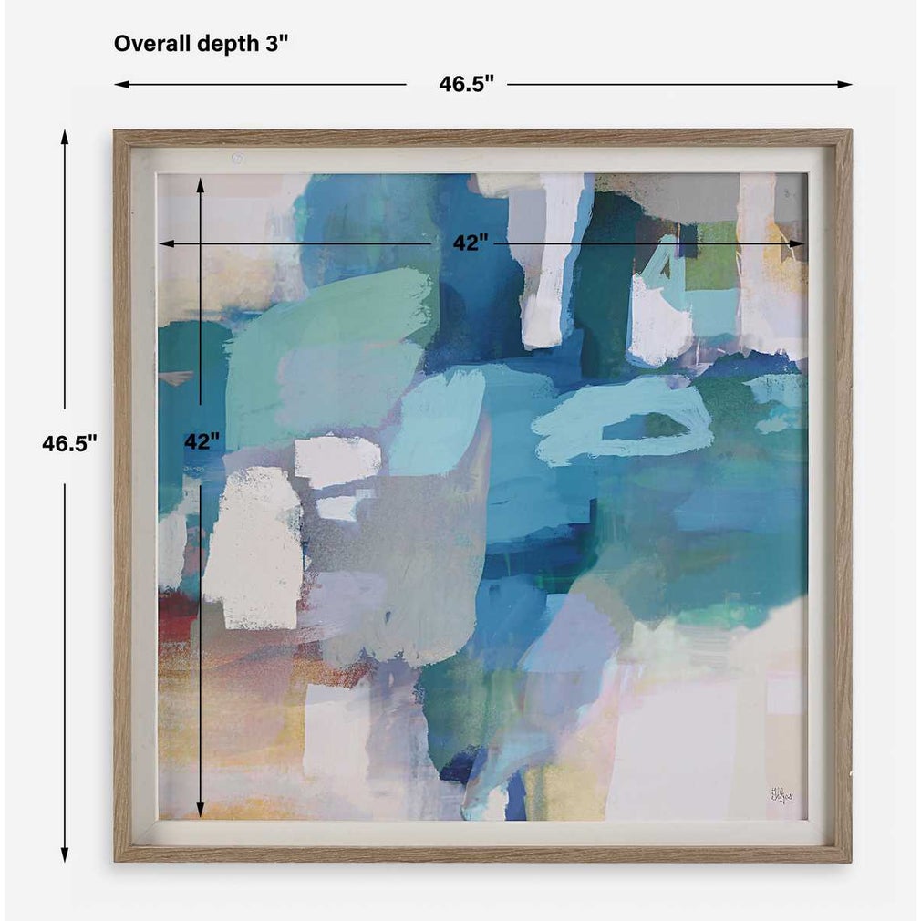 Tranquil Horizons 47 in. Framed Print