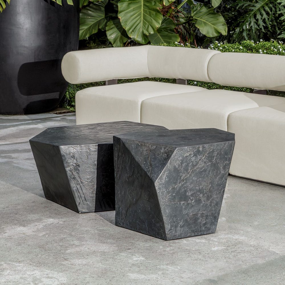 Brunico 24 in. Outdoor Accent Table