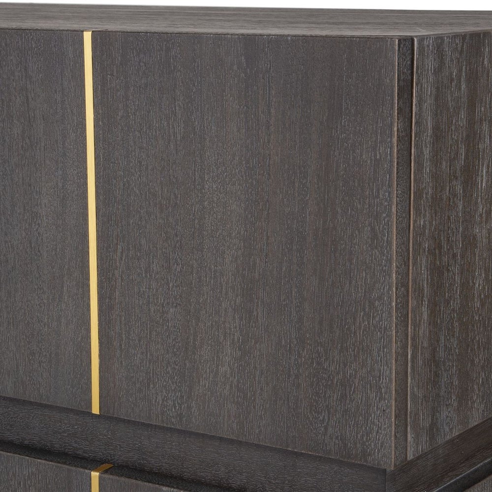 Borsari 37 in. Acacia Veneer Chest