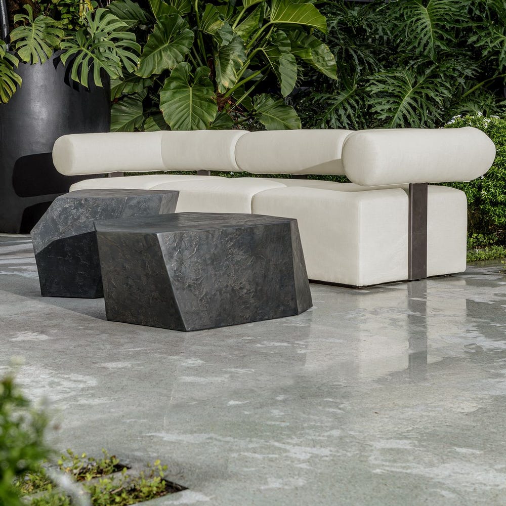 Brunico 24 in. Outdoor Accent Table