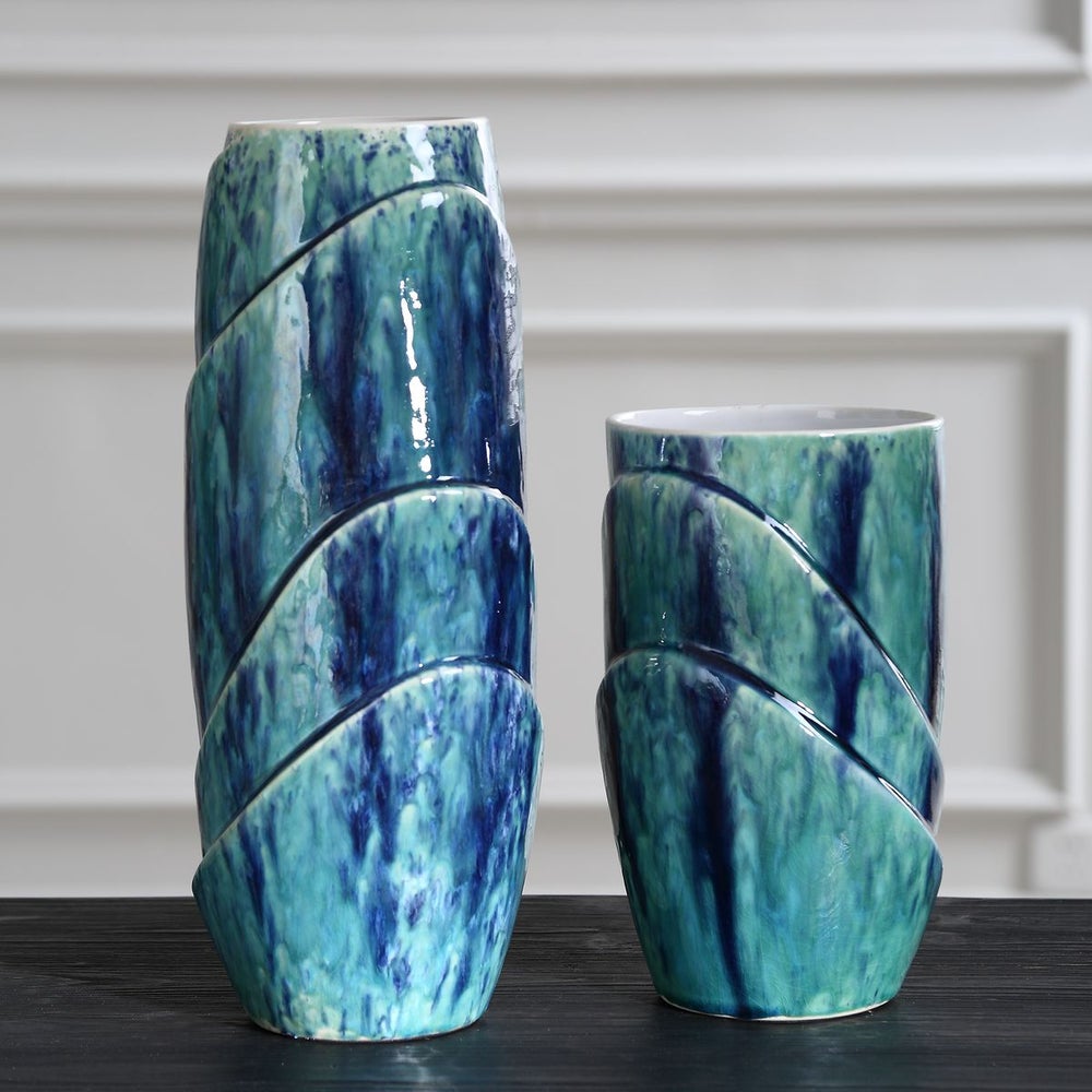 Orosei Creamic Vase - Set of 2