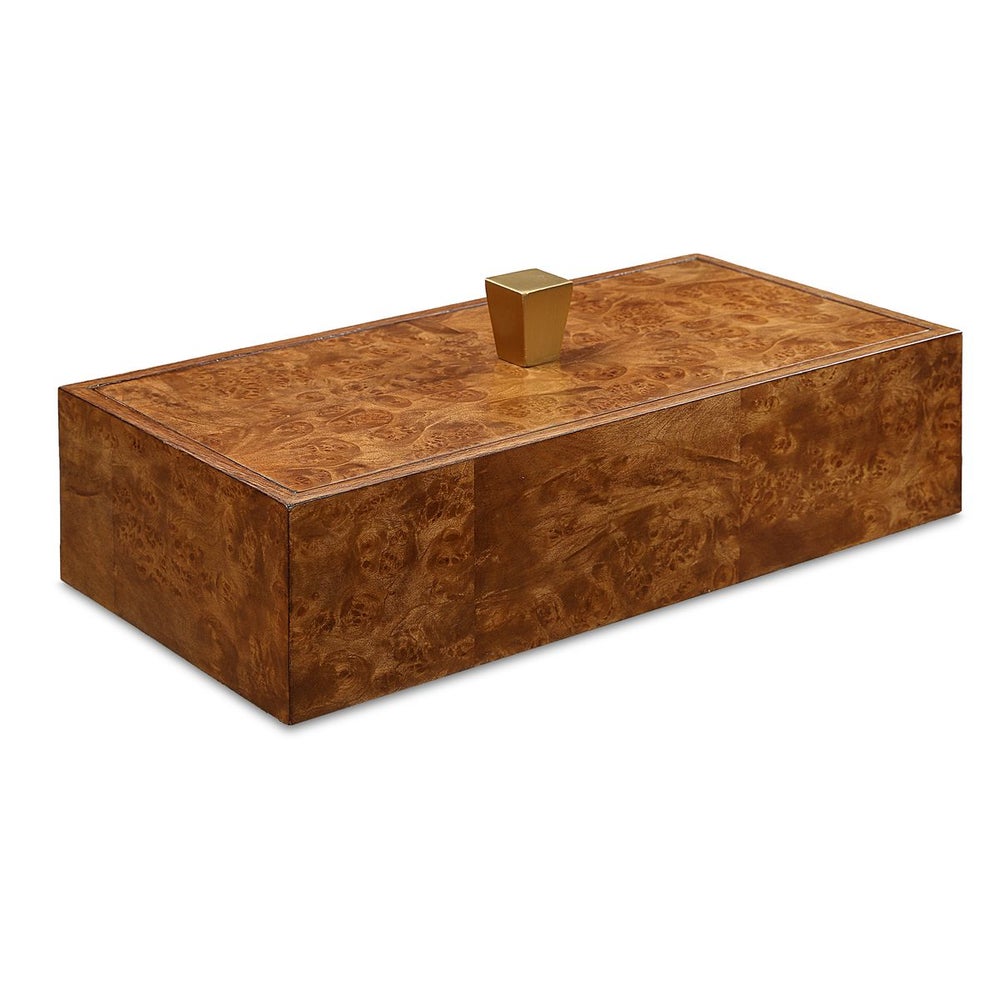 Domicella Burl Veneer Box