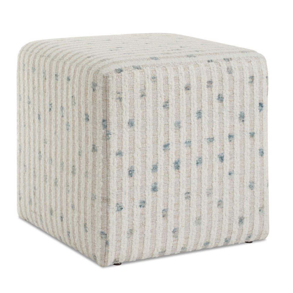 Varzi Plush Ottoman
