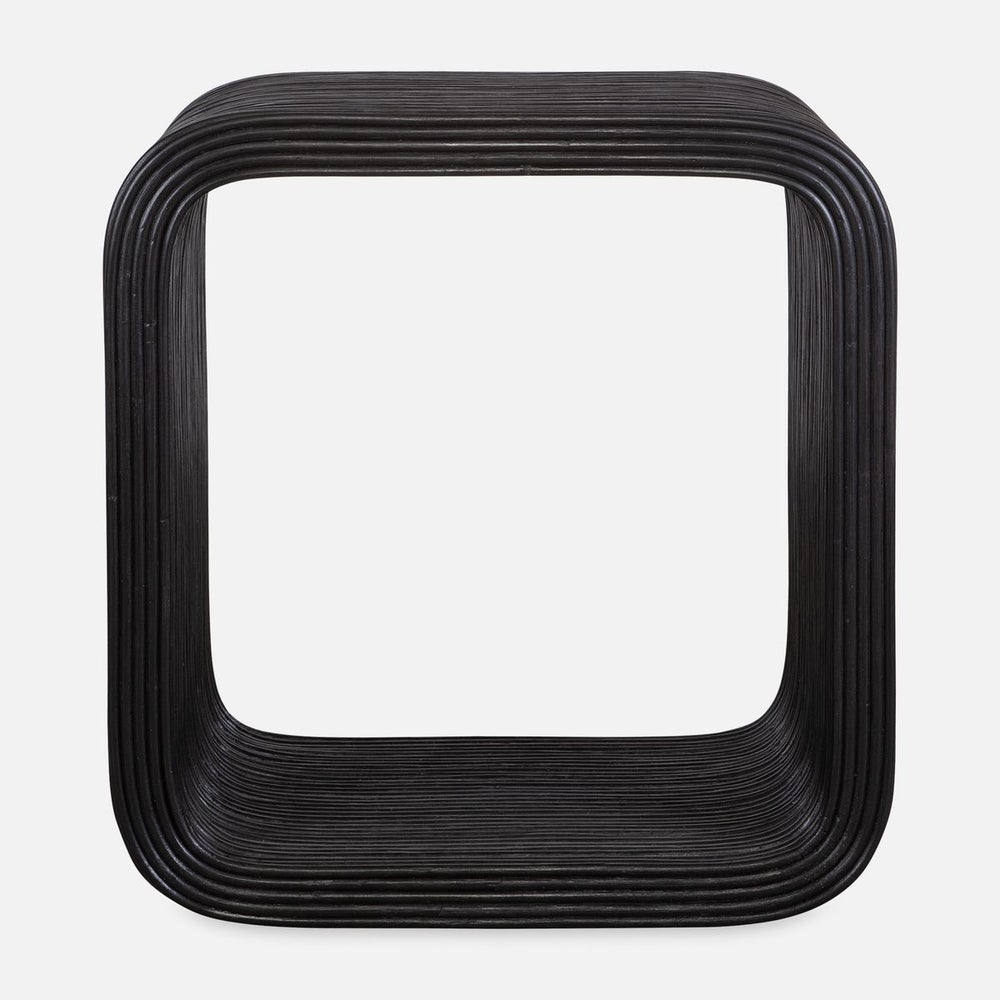 Pardu 25 in. Rattan Accent Table