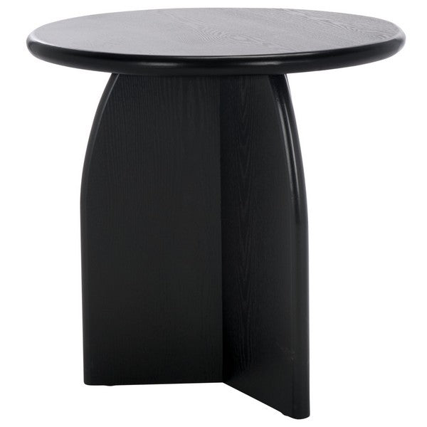 Rovigo 20 in. Wood Accent Table - Black