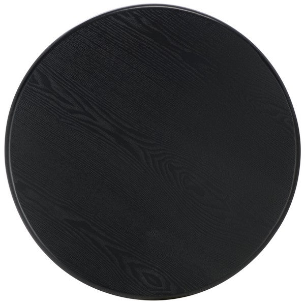 Rovigo 20 in. Wood Accent Table - Black