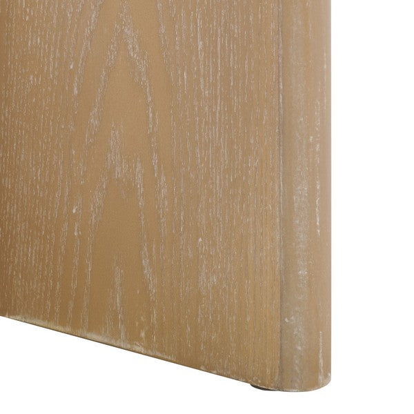 Rovigo 20 in. Wood Accent Table - Bleached White
