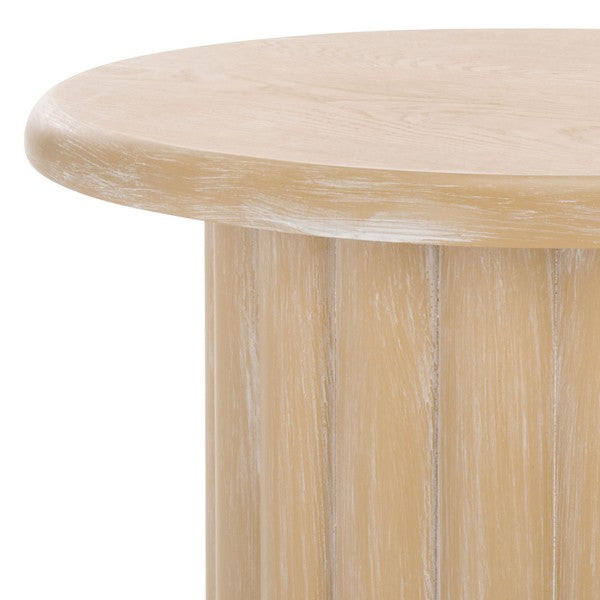Aeroporto 20 in. Wood Accent Table