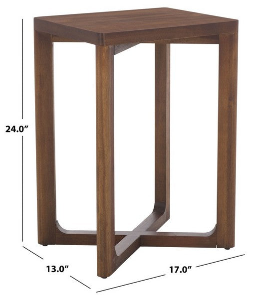 Sezze 24 in. Acacia Wood Accent Table