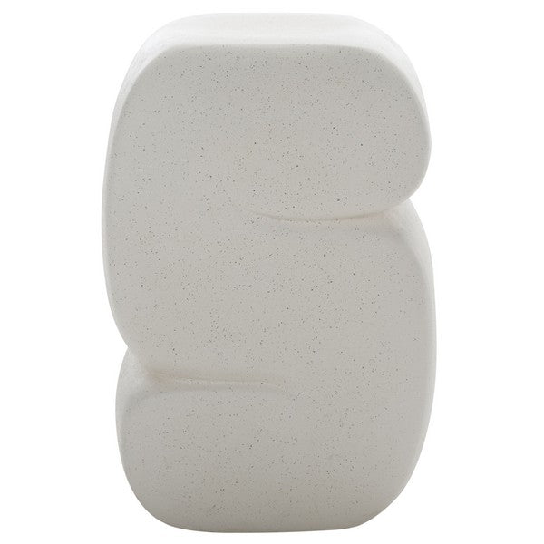 Semonzo 19 in. Accent Table - White