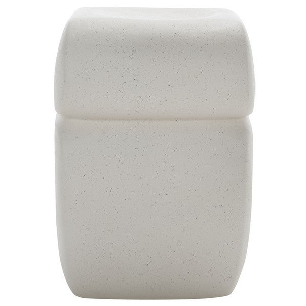 Semonzo 19 in. Accent Table - White